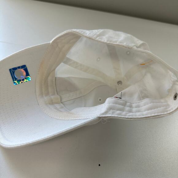 Omaha Bound Arkansas Razorbacks Hat Adjustable Strapback 2022 Baseball White - Picture 3 of 6